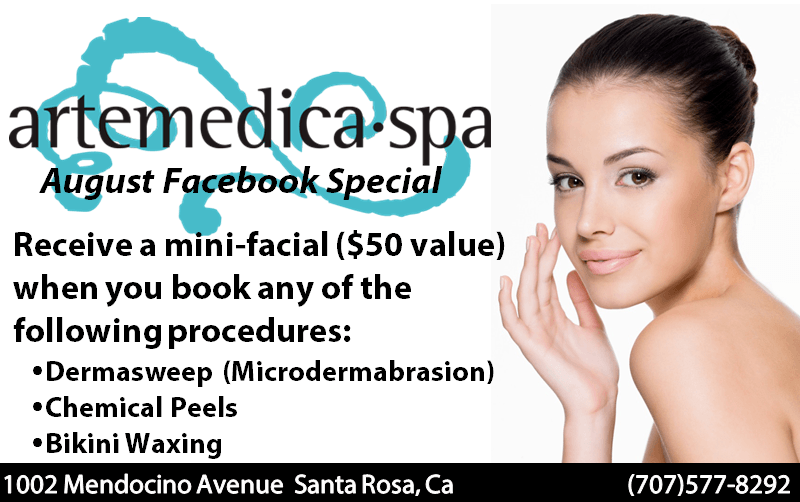 Artemedica August Special on mini facials