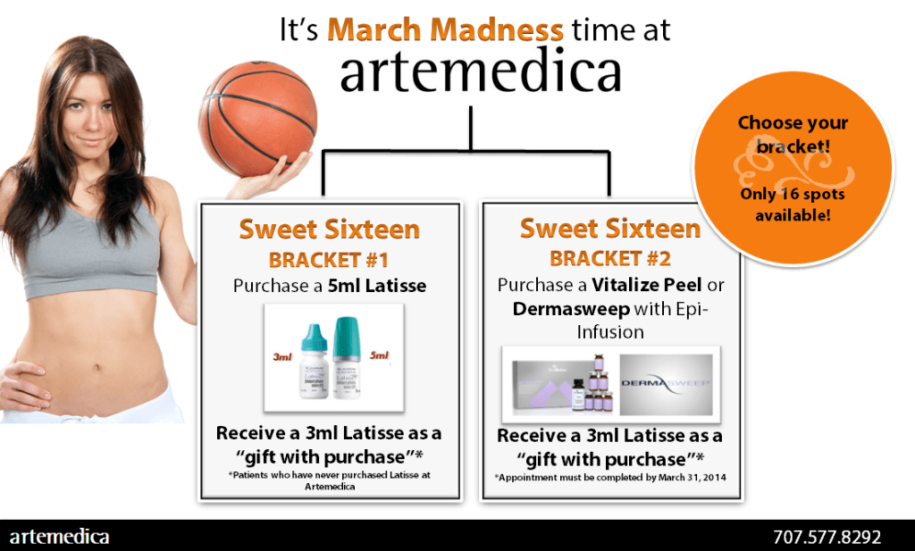 Artemedica Special Offers during march madness