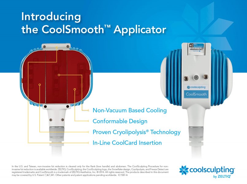 new coolsculpting coolsmooth applicator