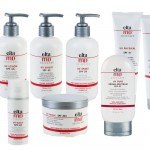 lineup of elta MD skincare products