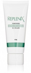 replenix skincare fortified exfoliation scrub