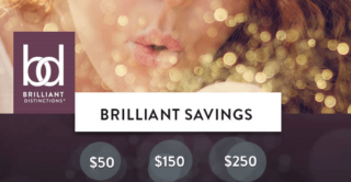 brilliant savings program available from brilliant distinctions