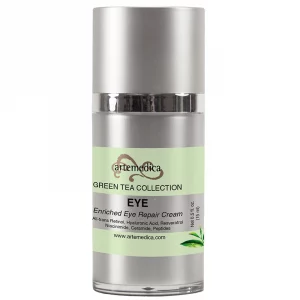 Artemedica skincare Green Tea collection eye enriched eye repair cream