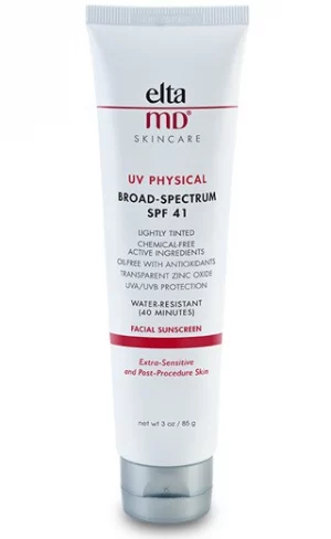 Elta MD skincare UV Physical Broad Spectrum SPF 41 facial sunscreen