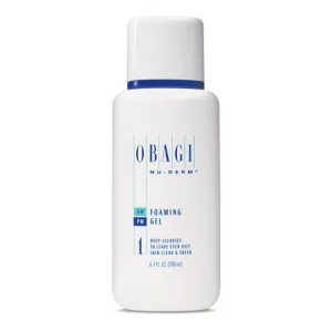 Obagi Nu-Derm skincare Foaming Gel Cleanser