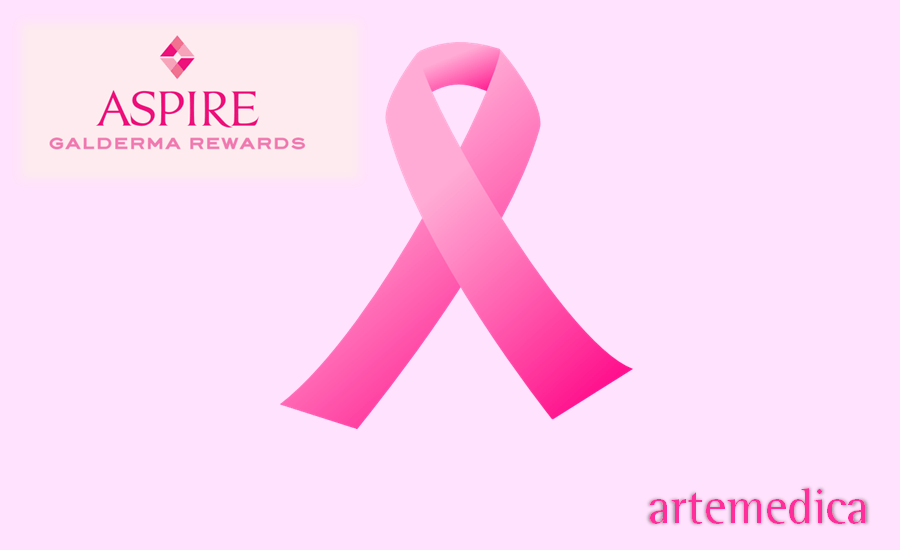 breast cancer awareness pink ribbon logo