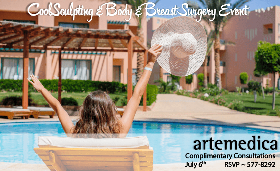 coolsculpting, body and breast event at artemedica