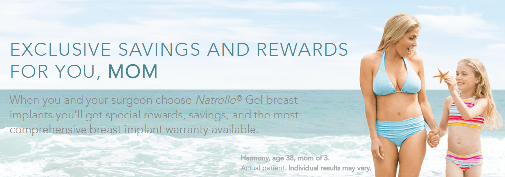 take advantage of great savings on natrelle breast implants