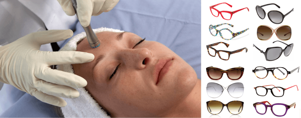 esthetician administers dermasweep