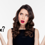 woman contemplating getting botox or facial fillers