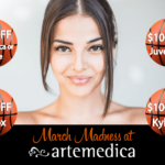 march office specials on SkinMedica or Latisse, juvederm, botox, and kybella at artemedica in sonoma county