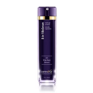 DefenAge Skincare 8-in-1 BioSerum multi-age corrector instantly rejuvenates with 5x age-repair defensins