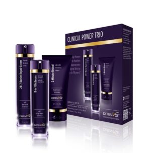 DefenAge Clinical Power Trio anti-aging skincare available at Artemedica