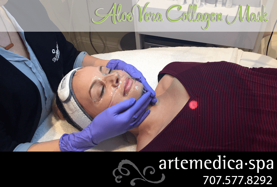 May Specials Aloe Vera Collagen Mask Facial