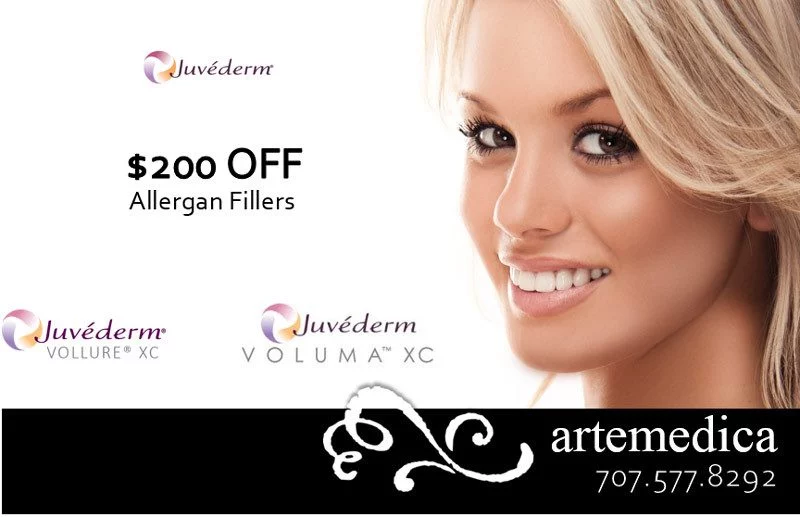 save $200 off allergan products at artemedica