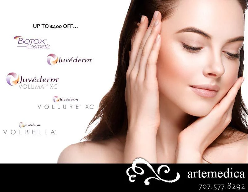 Artemedica July Botox, Filler, and MedSpa Specials