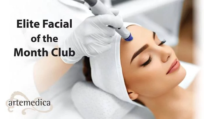 elite facial of the month club at artemedica in sonoma county