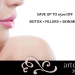 Save $500 OFF Botox and Facial Fillers at artemedica in sonoma county