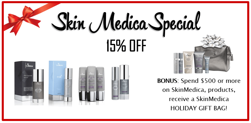 Stop by our 5th Annual Holiday & Peel Event for Skin Medica product specials