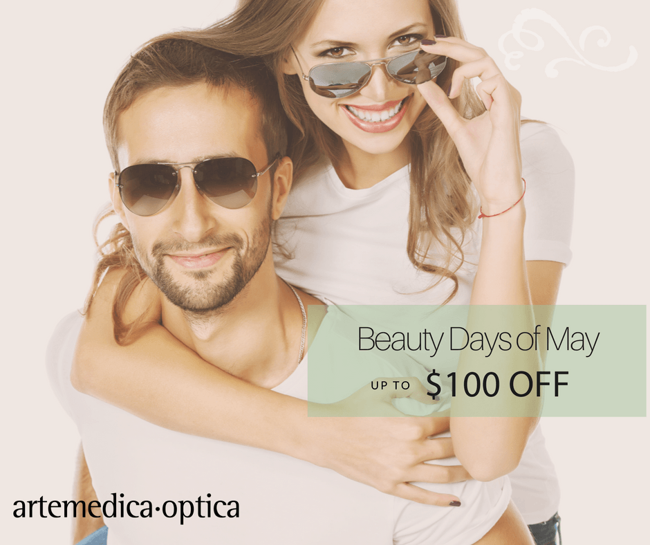 up to $100 off artemedica optica