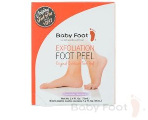 baby foot exfoliation foot peel