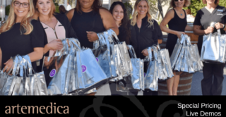 Estheticians of Artemedica hosting their 8th annual open house