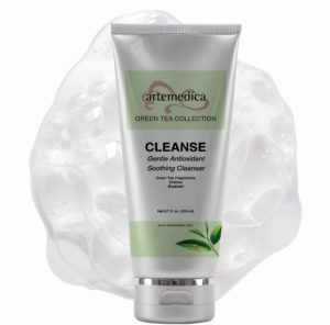 Artemedica skincare Green Tea collection gentle antioxidant soothing cleanser