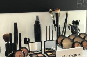 lineup of glo minerals makeup