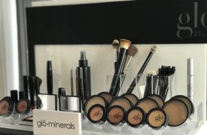 lineup of glo minerals makeup