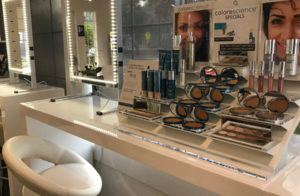 colorescience makeup counter inside artemedica at santa rosa