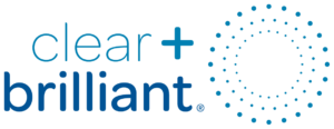 clear + brilliant logo