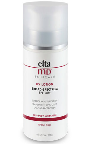 Elta MD skincare UV lotion broad-spectrum SPF 30+ full-body sunscreen