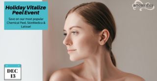 join us at artemedica in sonoma county for our holiday peel event on december 13, 2020