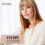 new brilliant distinctions patients save $75 on juvederm at artemedica in sonoma county