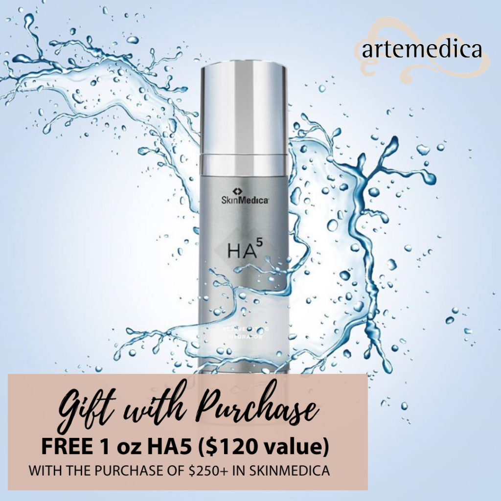purchase $250 in skinmedica products and get free HA5