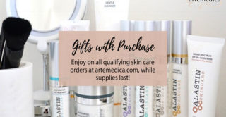 receive a free gift with any purchase through the Artemedica online store