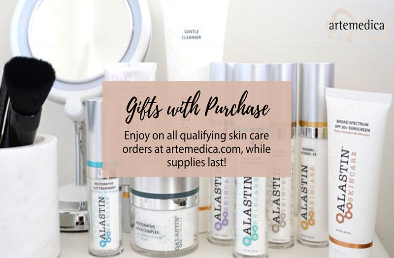 free gift with purchase promotion online at artemedica.com