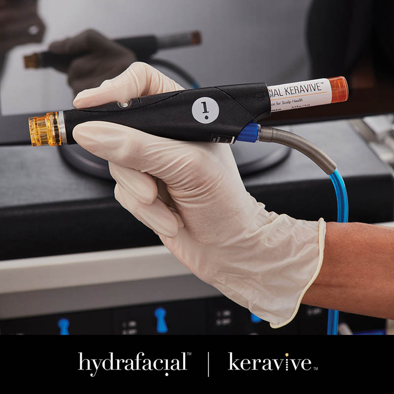keravive hair treatment from hydrafacial