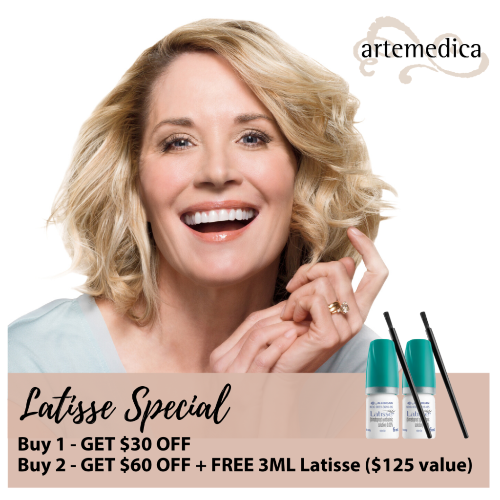 buy 1 5ml latisse eyelash serum save $30; buy 2 save $60