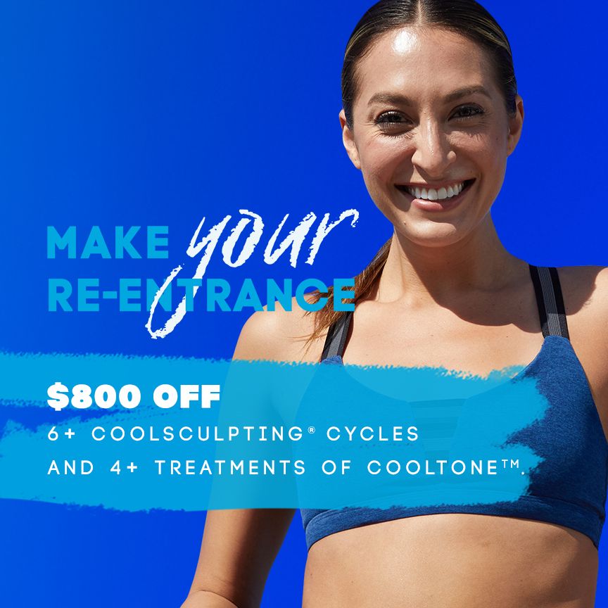 August Coolsculpting & Cooltone promotion
