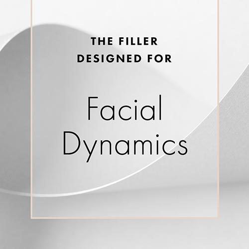 the filler designed for facial dynamics