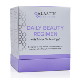 Alastin skincare daily beauty regimen with trihex technology to restore and renew skin