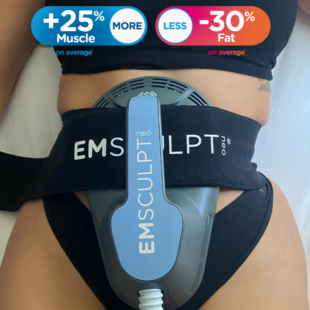 EmSculpt NEO fat burning and muscle building treatments at Artemedica in Santa Rosa