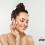 Beautiful women with youthful, healthy looking skin clear and brilliant complete treatment with TOUCH laser