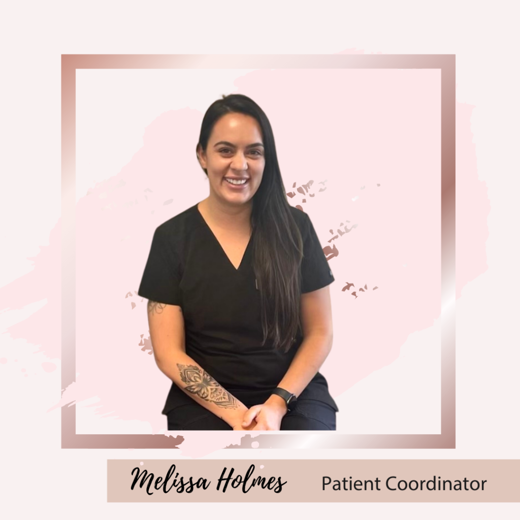 melissa holmes: patient coordinator