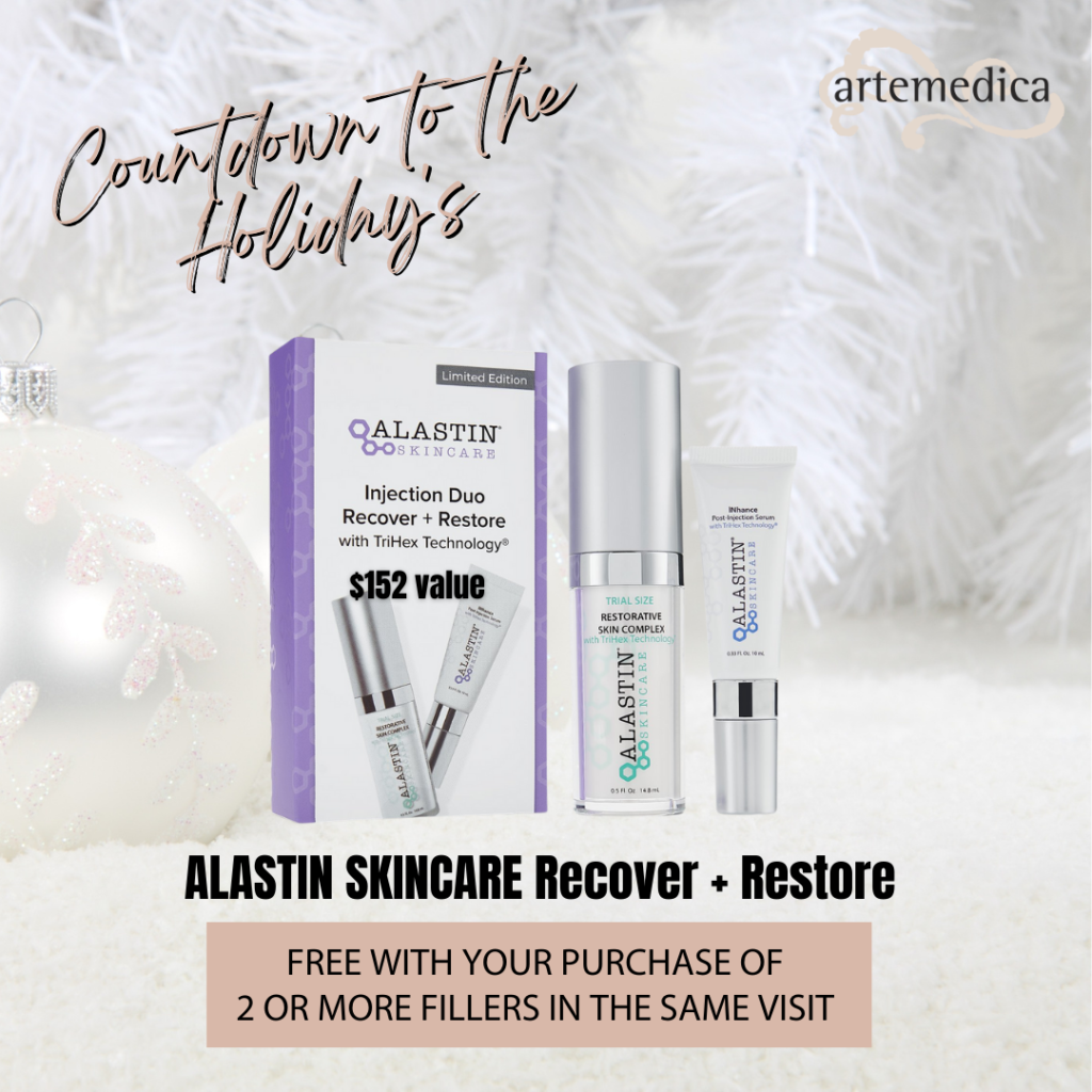 Alastin Skincare Recover + Restore Gift Set from Artemedica available for the 2021 holiday season