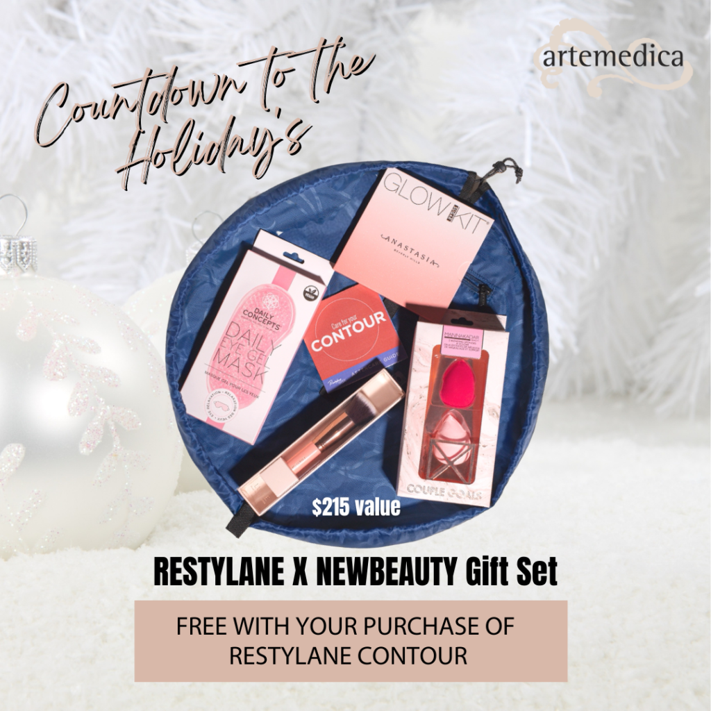 Restylane X NewBeauty Gift Set from Artemedica available for the 2021 holiday season