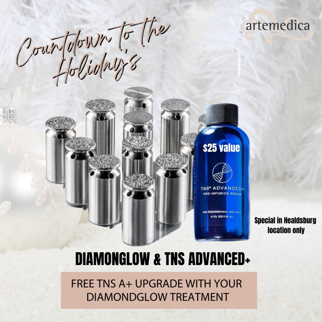 DiamondGlow & TNS Advanced+ Free Upgrade from Artemedica available for the 2021 holiday season