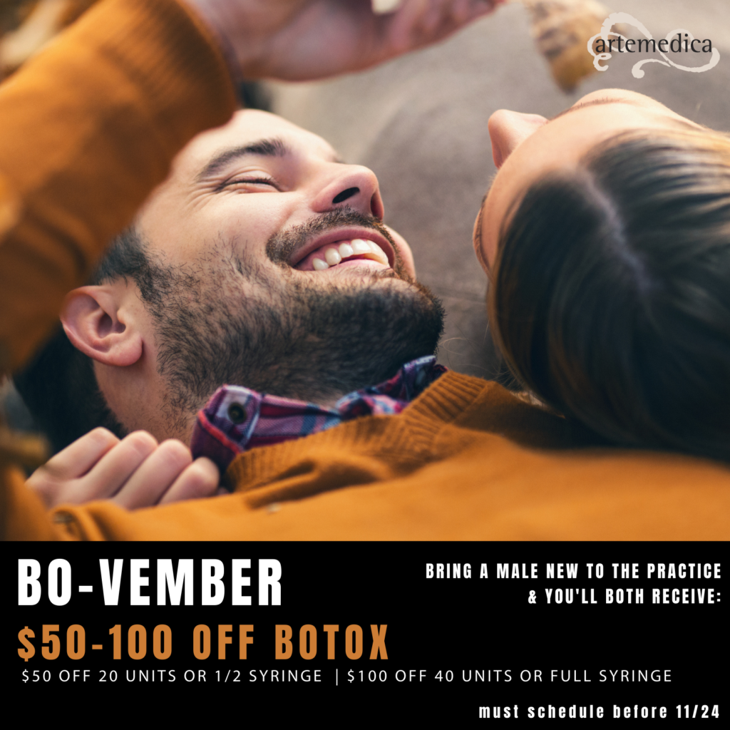 $50-$100 off Botox available at Artemedica November 2021