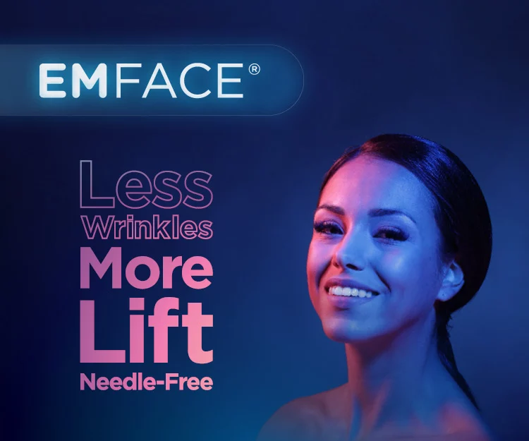 EmFace Needle Free Facial Contouring - Less Wrinkles, More Lift